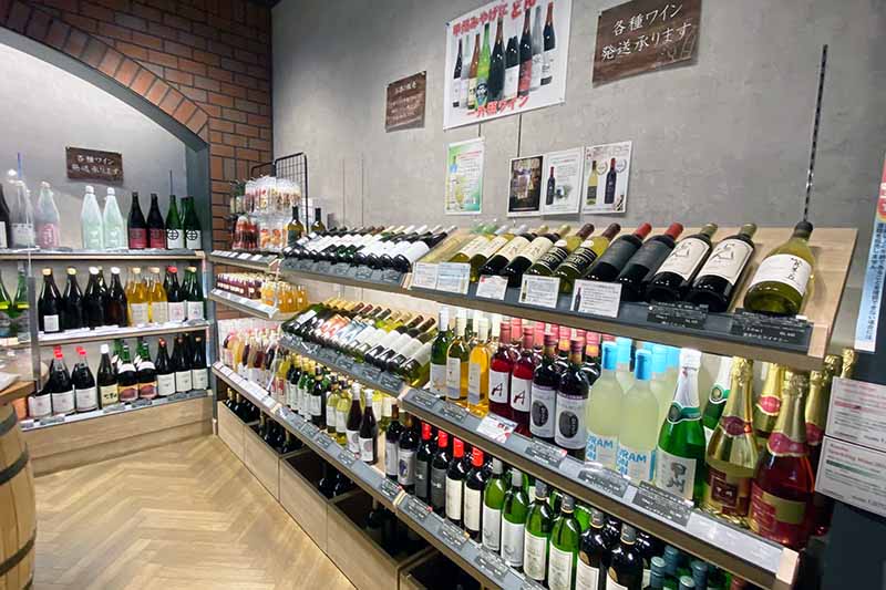 甲府駅ワインショップ